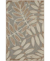 Nourison Home Aloha ALH18 2'8" x 4' Outdoor Area Rug