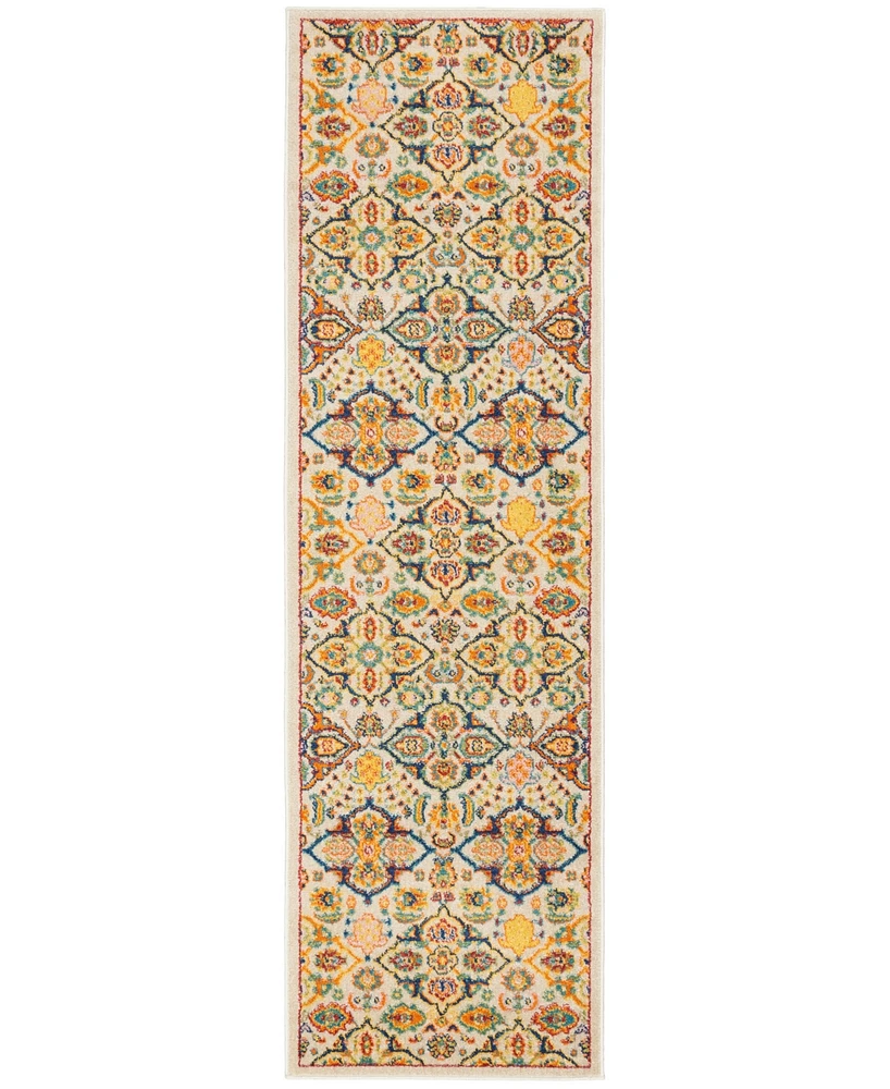 Nourison Home Allur ALR03 2'3" x 7'6" Runner Rug