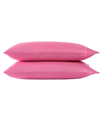 Closeout! Betsey Johnson Satin Pillowcase Pair, Standard