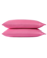 Closeout! Betsey Johnson Satin Pillowcase Pair, Standard