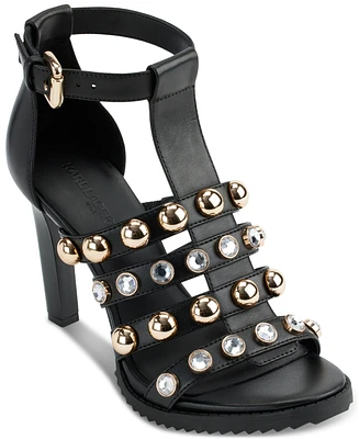 Karl Lagerfeld Paris Women's Brexton Dress Sandals