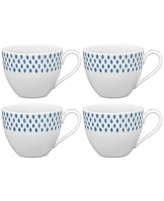 Noritake Hammock Cups, Set of 4