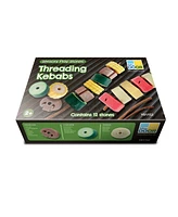 Yellow Door Sensory Play Stones Threading Kebabs, Set of 12