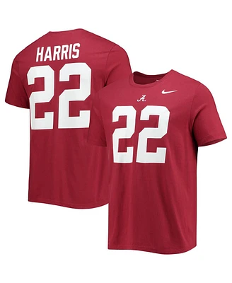 Men's Nike Najee Harris Crimson Alabama Crimson Tide Alumni Name and Number Team T-shirt
