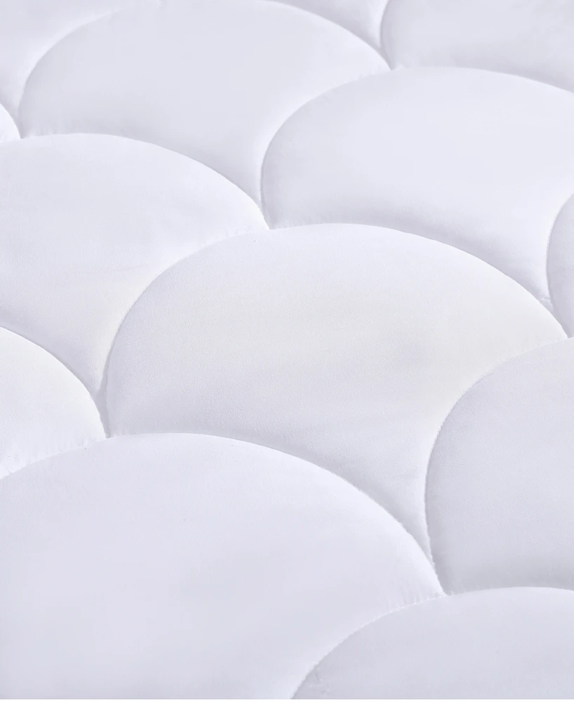 Royal Luxe Water-Resistant Quilted Down Alternative Mattress Pad, California King, Exclusively at Macy's