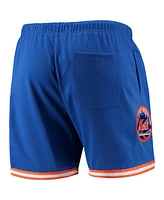 Men's Pro Standard Royal New York Mets 1986 World Series Mesh Shorts