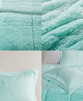 Intelligent Design Brielle Ombre Shaggy Faux Fur 2-Pc. Comforter Set, Twin/Twin Xl
