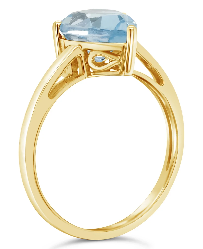 Sky Blue Topaz (3-5/8 ct. t.w.) Ring 14K Yellow Gold