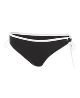 Women's G-iii 4Her by Carl Banks Black Clemson Tigers Perfect Match Bikini Bottom