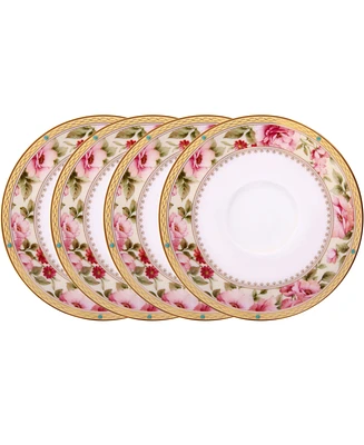 Noritake Hertford Set of 4 Saucers, Service For 4