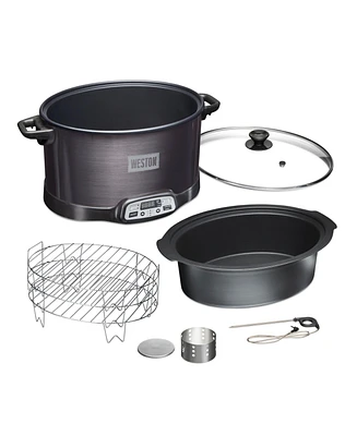 Weston 2-in-1 Indoor Smoker & Slow Cooker - 03-2500-w
