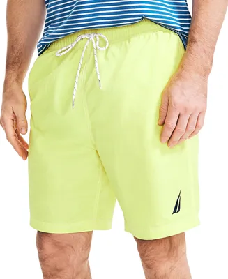 Nautica Men's Quick Dry Nylon 8" Swim Trunks