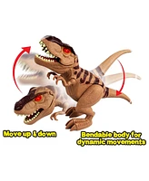 PreHistoric Times Trex Transporter Light Sounds Children's Play Truck Dinosaur Figurine