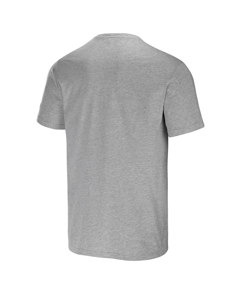 Men's Nfl x Darius Rucker Collection by Fanatics Heather Gray Atlanta Falcons Henley T-shirt