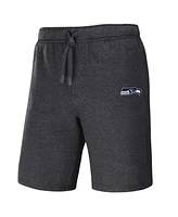 Men's Nfl x Darius Rucker Collection by Fanatics Heather Charcoal Seattle Seahawks Logo Shorts