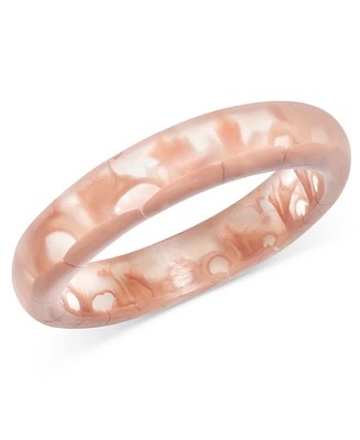 Lola Ade Grande Latte Colored Resin Bangle Bracelet