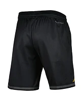 Men's Mitchell & Ness Black Golden State Warriors Big Face 4.0 Fashion Shorts