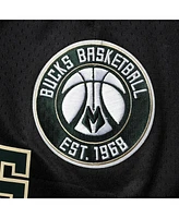 Men's Pro Standard Black Milwaukee Bucks Mesh Capsule Shorts