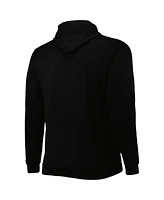 Men's Black Orlando Magic Big and Tall Heart Soul Pullover Hoodie