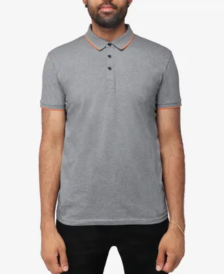 X-Ray Men's Basic Comfort Tipped Polo Shirt