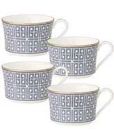Noritake Infinity 4 Piece Cup Set