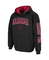 Youth Boys Colosseum Alabama Crimson Tide 2-Hit Team Pullover Hoodie
