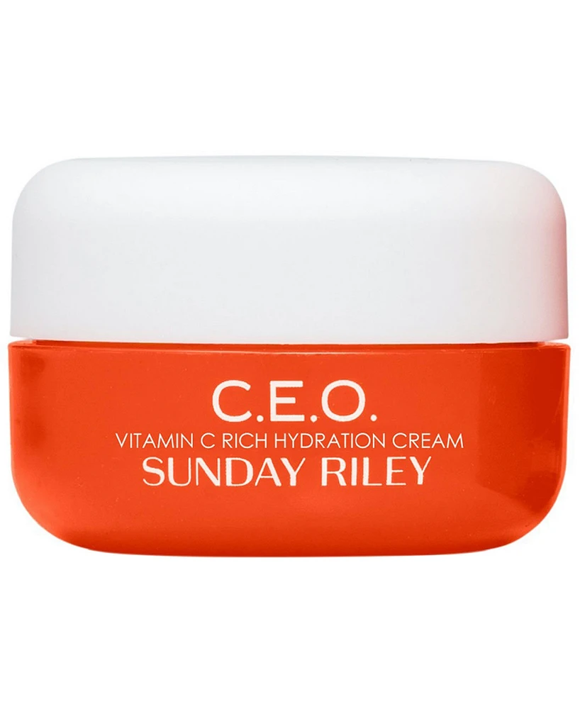 Sunday Riley C.E.O. Vitamin C Rich Hydration Cream, 0.5 oz.