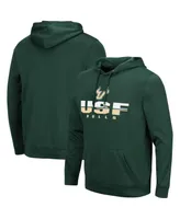 Men's Colosseum Green South Florida Bulls Lantern Pullover Hoodie