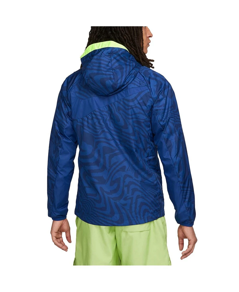 Men's Nike Blue Tottenham Hotspur Awf Performance Raglan Full-Zip Jacket