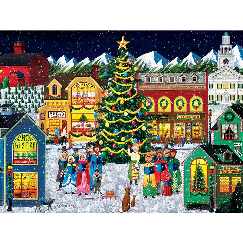 Masterpieces Happy Holidays - Holiday Harmony 300 Piece Ez Grip Puzzle