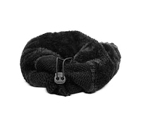 Angela & William Messy Bun Ponytail Crochet Beanie
