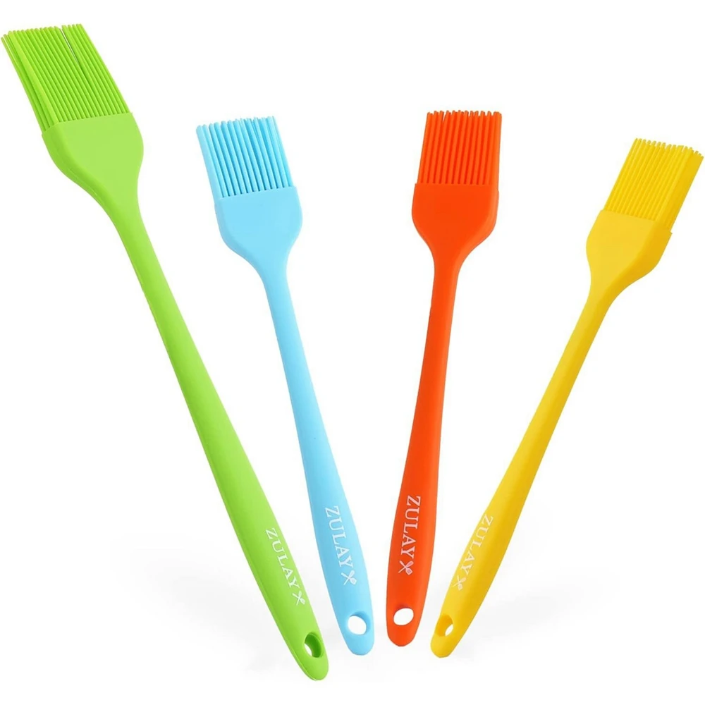 Zulay Kitchen Pastry Brush (Set of 4)