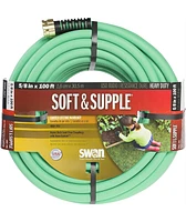 Swan Products Soft and Supple Garden Hose, .62 Inches X 100 Ft