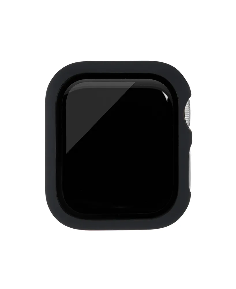 WITHit Black Protective Glass with Integrated Protective Case designed for 41mm Apple Watch