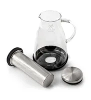 Airtight Cold Brew Coffee Maker with Extra Thick Glass Carafe