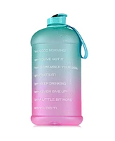 Zulay Kitchen 1 Gallon Water Bottle with Times to Drink (128oz) – Motivational Time Reader Large Jug