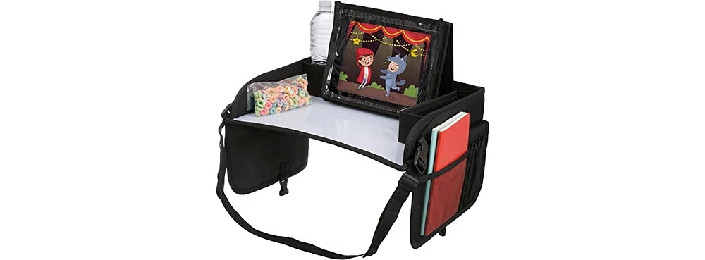 Lusso Gear Kids Travel Activity Tray for Car, Airplane or Booster Seat