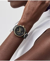 Movado Women's Bold Verso Swiss Quartz Black Ceramic Bracelet Watch 39mm