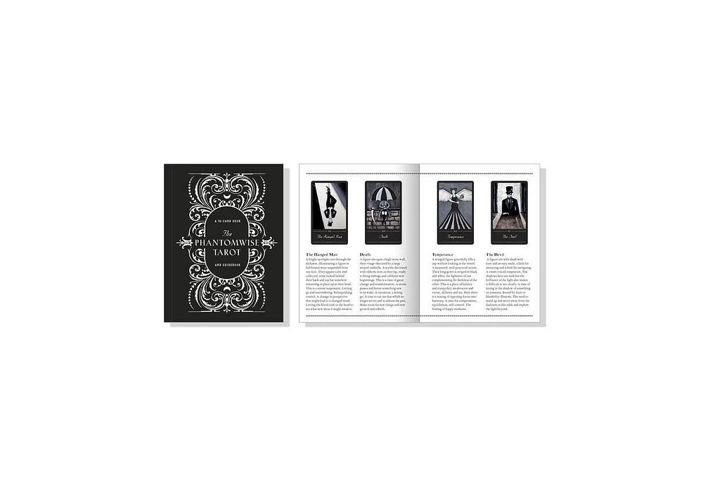 The Phantomwise Tarot- a 78-Card Deck and Guidebook Tarot Cards by Erin Morgenstern