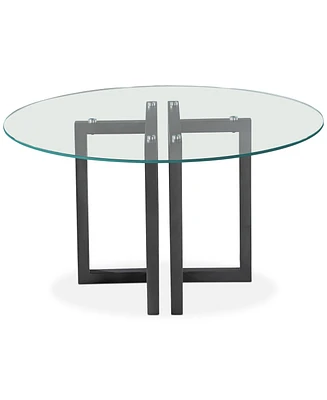 Emila Round Glass Dining Table, Created for Macy's