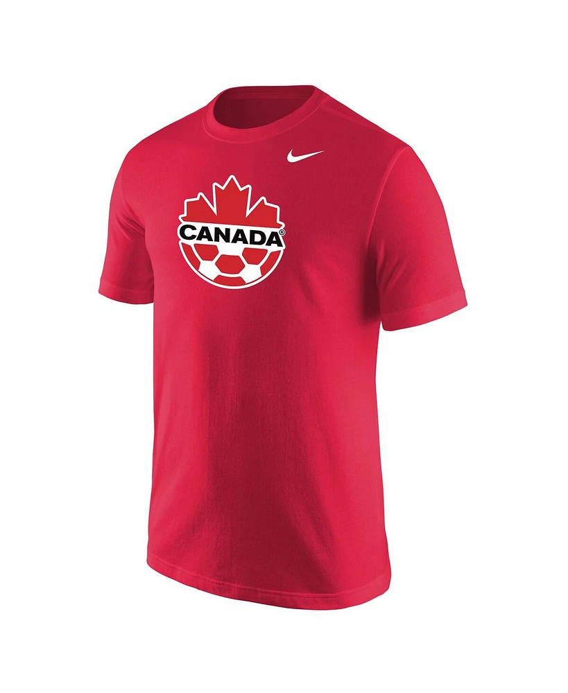 Men's Nike Red Canada Soccer Core T-shirt