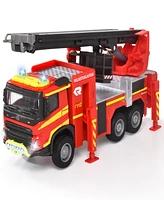 Majorette Volvo Truck Fire Engine Die-Cast Light Sound Vehicle
