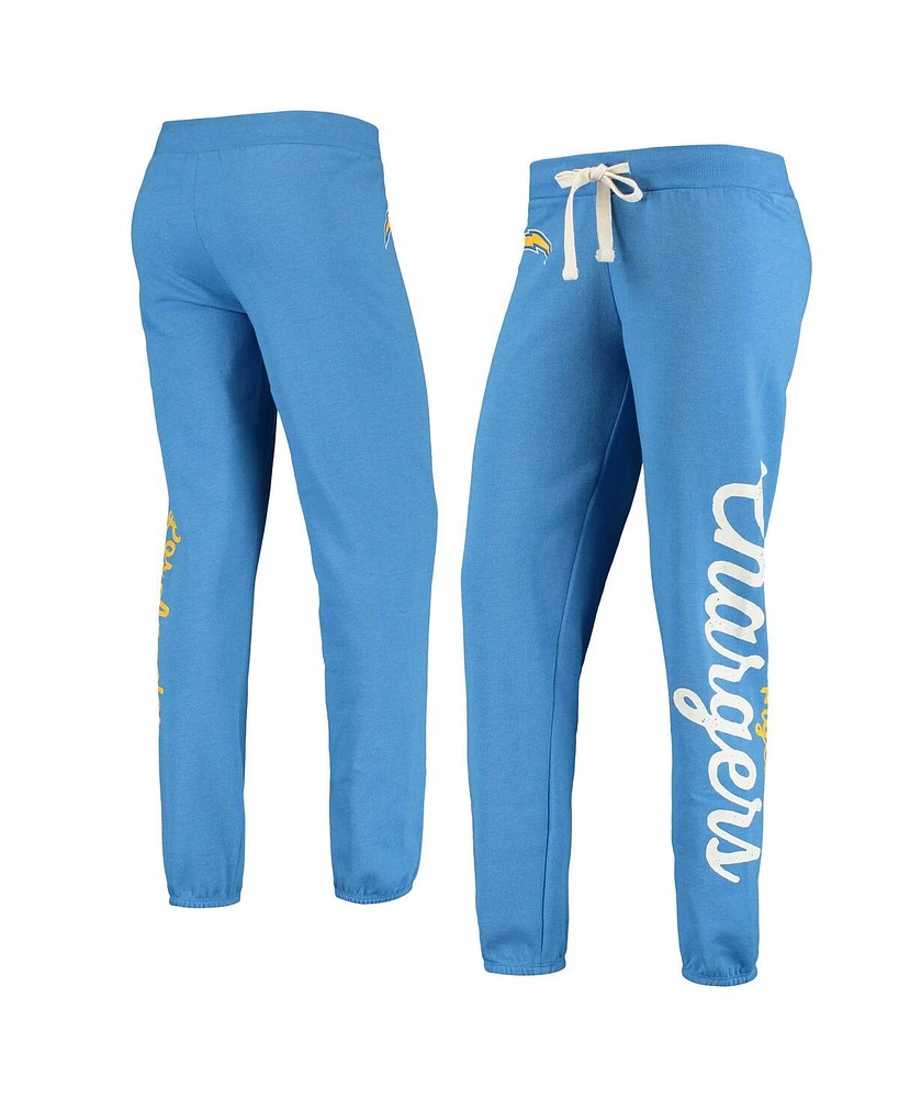 Women's G-iii 4Her by Carl Banks Powder Blue Los Angeles Chargers Scrimmage Pants