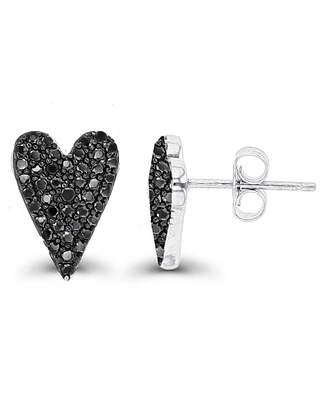 Macy's Cubic Zirconia Stud Earrings (1 ct. t.w.) in Sterling Silver