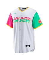 Men's Nike Manny Machado White San Diego Padres City Connect Replica Player Jersey