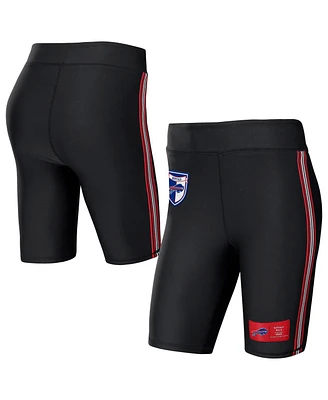 Women's Wear by Erin Andrews Black Buffalo Bills Biker Shorts