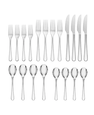 Oneida Kenbrook 20 Piece Everyday Flatware Set, Service For 4