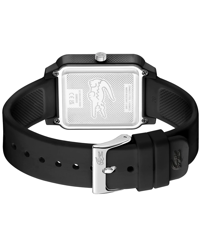 Lacoste Men's Studio Silicone Strap Watch 36mm x 38mm