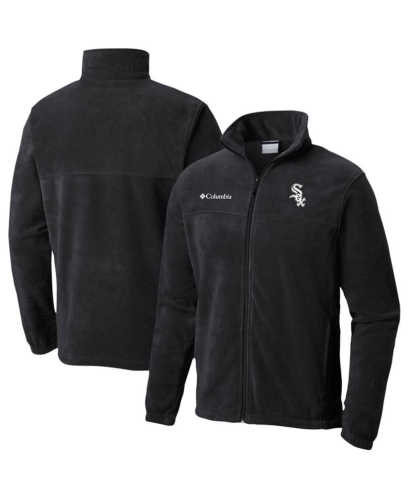 Men's Columbia Black Chicago White Sox Steens Mountain Full-Zip Jacket
