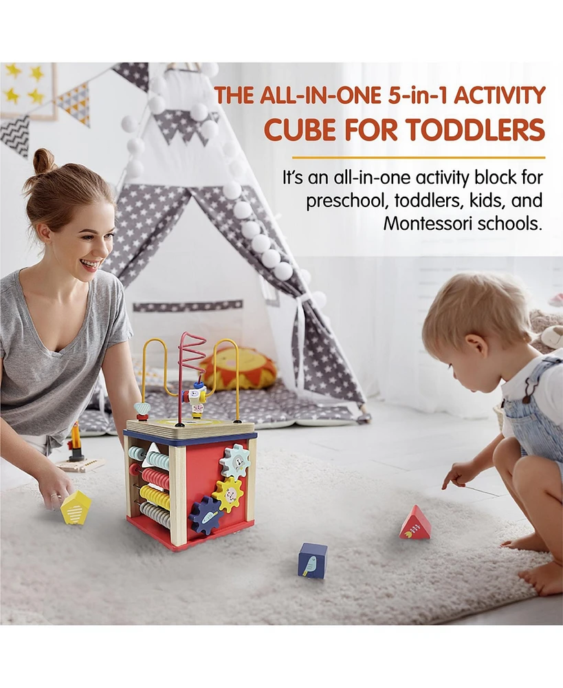 Leo & Friends Benny Activity Cube